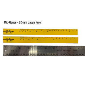 Scale Ruler, Mid-Gauge, Yellow